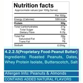 3 - Chase Protein Peanut Butter with Isolate Whey,  400 g  Butterscotch Caramel 