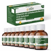 1 - Vlado's Himalayan Organics Vitamin D3 60000 IU Shots, 5 ml Orange (Pack of 8)