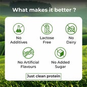 10 - Vlado's Himalayan Organics Organic Protein with Pea,  1.1 lb  Unflavoured 