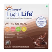 1 - Dr. Morepen LightLife On-The-Go Meal, 5 sachets/pack Chocolate