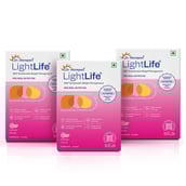 1 - Dr. Morepen LightLife Pre-Meal Nutrition,  10 sachets/pack  Fruit Punch (Pack of 3) 