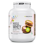 1 - Healthfarm Muscle Whey,  4.4 lb  Choco Crunch 