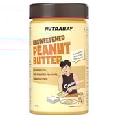 1 - Nutrabay Foods All-Natural Peanut Butter, 750 g Unsweetened, Creamy