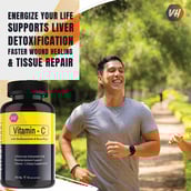 5 - Vitaminhaat Vitamin C with Bioflavonoids & Rose Hips,  90 capsules  Unflavoured 