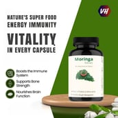 3 - Vitaminhaat Moringa Extract,  75 capsules 