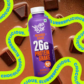 5 - Yogabar 26g Protein Shake,  12 Piece(s)/Pack  Double Chocolate 