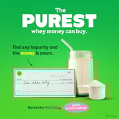 2 - Yogabar Pro Clean Whey, 3 sachets/pack Chocolate with Monk Fruit & Dates