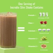 8 - Incredio Slim Shake,  480 g  Chocolate