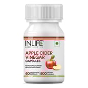 3 - INLIFE Apple Cider Vinegar,  60 capsules  Natural 