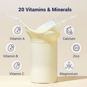 6 - Gritzo SuperMilk Unsweetened 2-6y Personalized Protein and Nutrition Drink Mix,  300 g  Creamy Vanilla