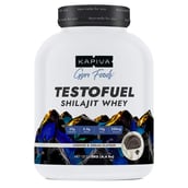 1 - Kapiva Him Foods Testofuel Shilajit Whey Protein, 4.4 lb Cookies & Cream