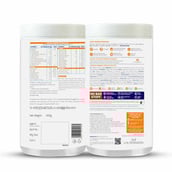 4 - Supermilk Gritzo Overall Growth for 7-12 Yrs Girls Protein & Nutrition Drink Mix OP,  400 g  Natural Double Chocolate 