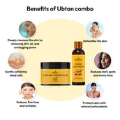 2 - Roopayur Ubtan Combo,  2 Piece(s)/Pack  Ubtan Facepack + Ubtan Face wash 