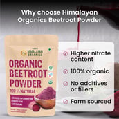 10 - Vlado's Himalayan Organics Organic Beetroot Powder,  100 g 