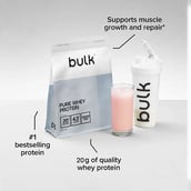 2 - Bulk Pure Whey Protein,  3.96 lb  Strawberry 