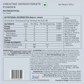 4 - Bulk Creatine Monohydrate Powder,  Unflavoured  1.1 lb 