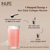 5 - INLIFE Marine Collagen Peptides, 200 g Watermelon