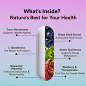 3 - INLIFE Natural Resveratrol 750mg,  60 veggie capsule(s) 