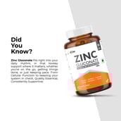 4 - AS-IT-IS Nutrition ATOM Zinc Gluconate 118mg,  60 veggie capsule(s) 