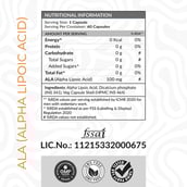 7 - AS-IT-IS Nutrition ATOM ALA (Alpha Lipoic Acid) 100mg,  60 veggie capsule(s) 