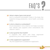 4 - AS-IT-IS Nutrition ATOM ALA (Alpha Lipoic Acid) 100mg,  60 veggie capsule(s) 