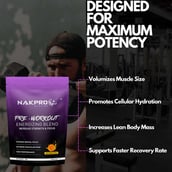 6 - Nakpro Pre-Workout, 0.55 lb Tangy Orange