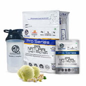 1 - Muscle Trail Pro Series 100% Natural Whey Protein, 50 sachets/pack Kesar Kaju Pista (with Free Shaker Inside)