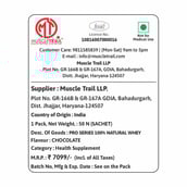 3 - Muscle Trail Pro Series 100% Natural Whey Protein,  50 sachets/pack  Coconut (with Free Shaker Inside) 