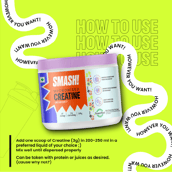 1 - Smash Hype Crate,  Unflavoured  0.55 lb