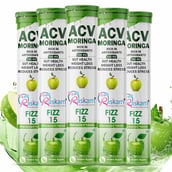 1 - Raskam ACV Moringa,  15 tablet(s)  Green Apple (Pack of 5) 