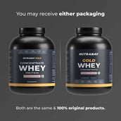 2 - Nutrabay Gold Concentrate Whey Protein, 4.4 lb Strawberry Milkshake