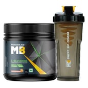 L-Glutamine 250g Fruit Punch & Shaker Combo