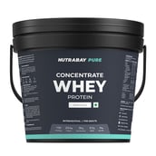 1 - Nutrabay Pure Concentrate Whey Protein, 8.8 lb Unflavoured