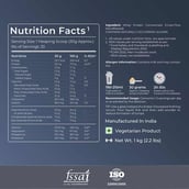 4 - Nutrabay Pure Concentrate Whey Protein,  2.2 lb  Unflavoured 