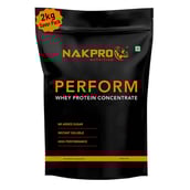 1 - Nakpro Perform Whey Protein Concentrate,  2.2 lb  Chocolate (Pack of 2) 