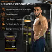 5 - Nakpro Perform Whey Protein Concentrate,  2.2 lb  Chocolate 
