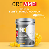 2 - MuscleBlaze Creatine Monohydrate CreAMP,  Sunset Mango  0.71 lb