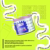 4 - Smash Micronised Creatine Monohydrate,  Rage-Orange  0.26 lb 