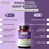 2 - Best Naturals Ashwagandha KSM-66,  60 capsules 
