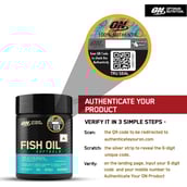 4 - ON (Optimum Nutrition) Fish Oil,  60 softgels 