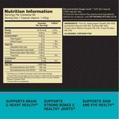 3 - ON (Optimum Nutrition) Fish Oil,  60 softgels 