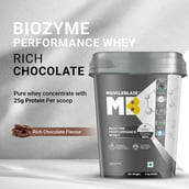 2 - MuscleBlaze Biozyme Performance Whey,  8.8 lb  Rich Chocolate