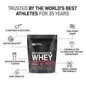 3 - ON (Optimum Nutrition) Performance Whey,  1.1 lb  Chocolate Milkshake 