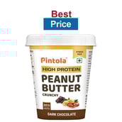 Pintola High Protein Peanut Butter,  0.510 kg  Dark Chocolate Crunchy 