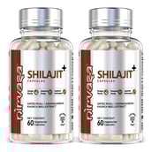 1 - Nirvasa Shilajit+,  120 veggie capsule(s) 