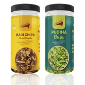 1 - TOKU MOKU Ragi Chips with Pudina Chips Combo,  Chaat Masala  2 Piece(s)/Pack 