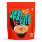 1 - Yogabar 26g High Protein Oats,  1 kg  Korean Fire 