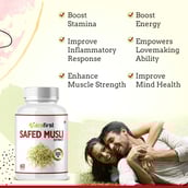 6 - NutraFirst Safed Musli Extract (500 mg),  120 capsules 