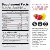 3 - Kaged Muscle Post-Workout Protein, 1.82 lb Strawberry Lemonade