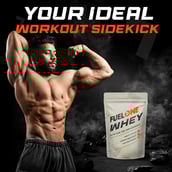 8 - Fuel One Whey Protein Powder,  4.4 lb  Rich Chocolate 